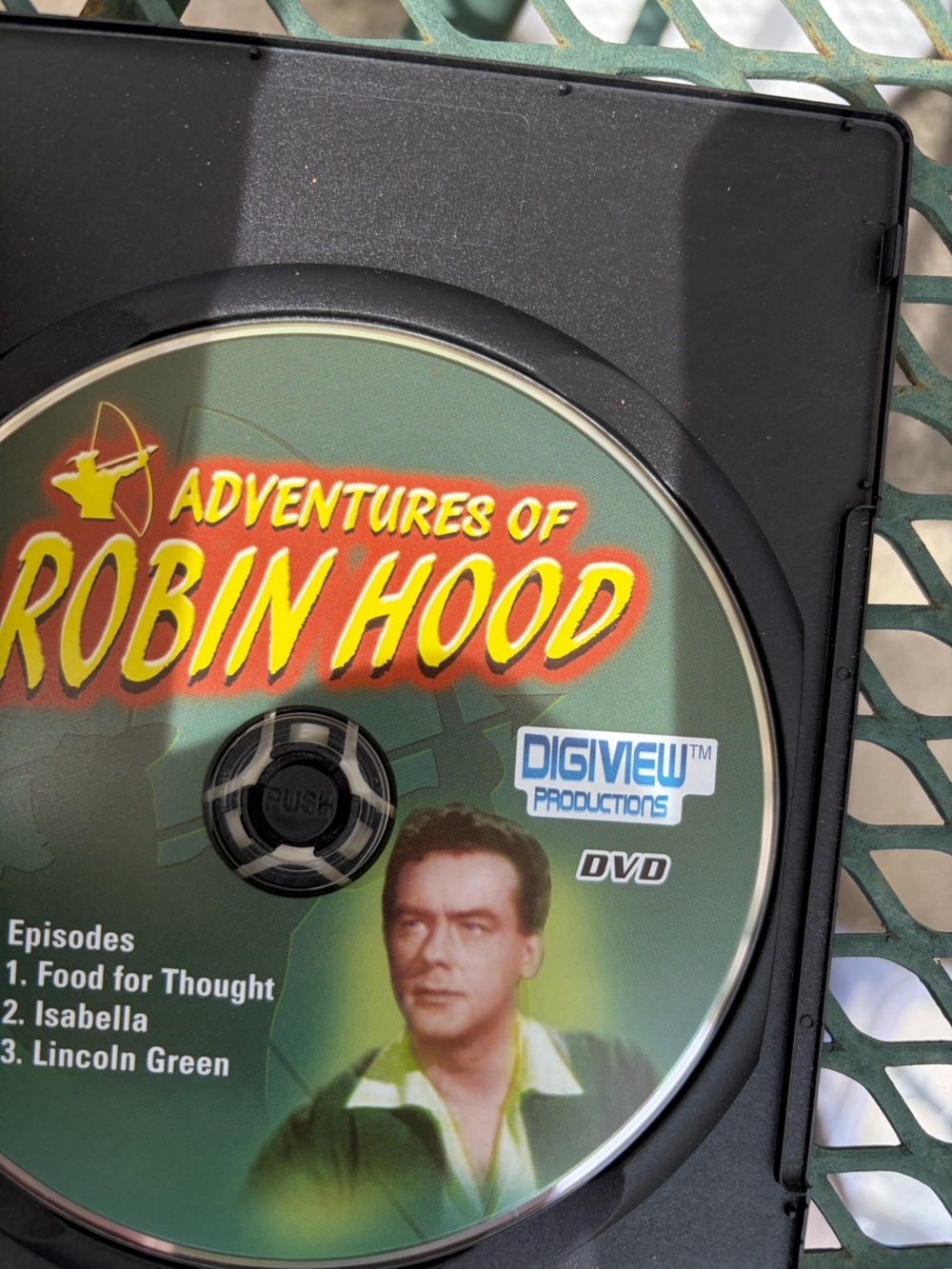 Digiview Adventures of Robin Hood DVD - Green